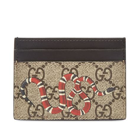 gucci card holder gg supreme|Gucci card holder men's selfridges.